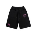 Chrome Hearts Pink Horseshoe Logo Sweatshorts