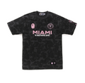 BAPE x Inter Miami CF Camo Tee in Black