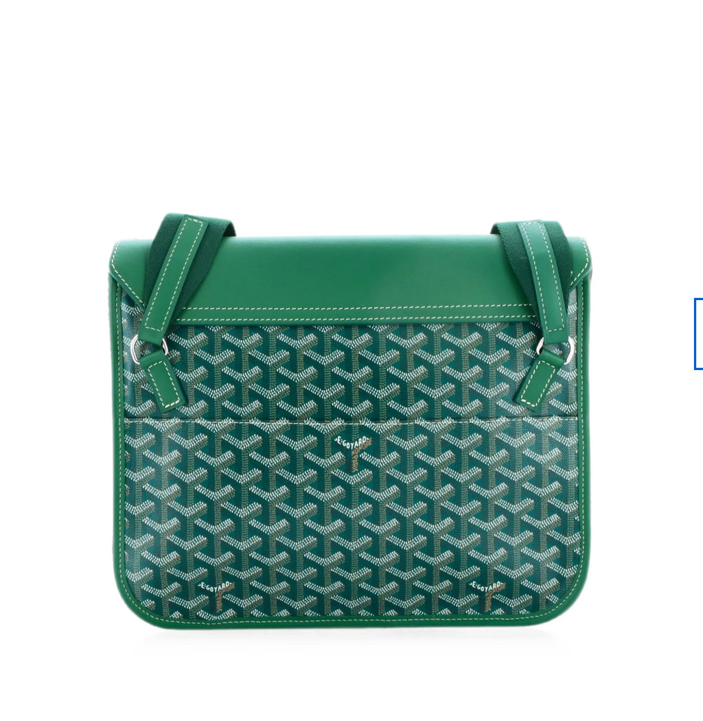 Goyard Coursier Messenger Bag | Green