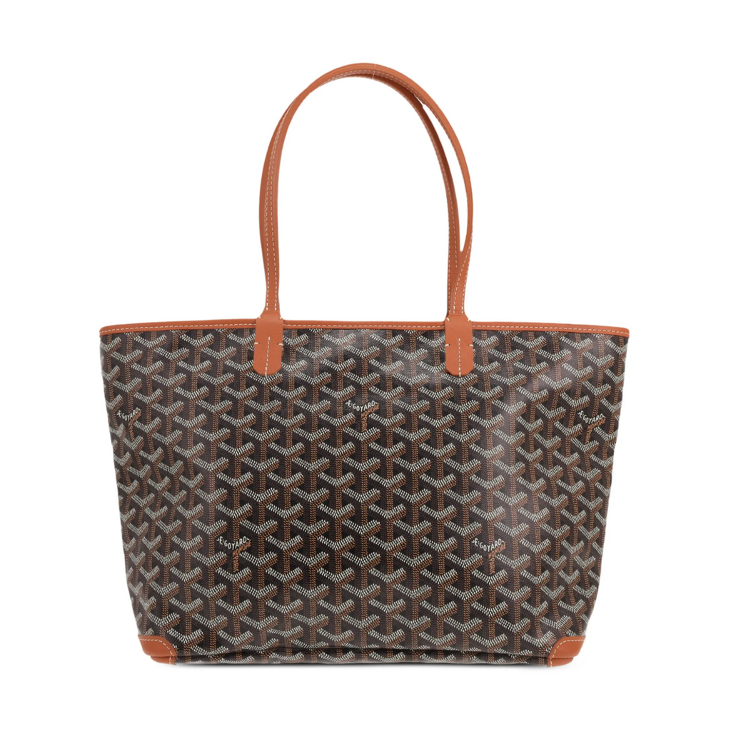 Goyard Artois PM Tote Bag in Black & Tan