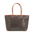 Goyard Artois PM Tote Bag in Black & Tan