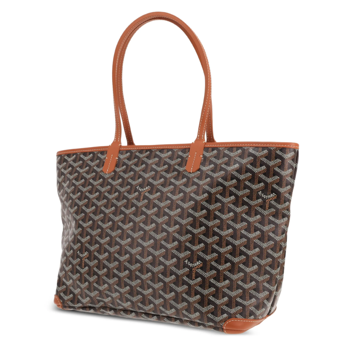 Goyard Artois PM Tote Bag in Black & Tan