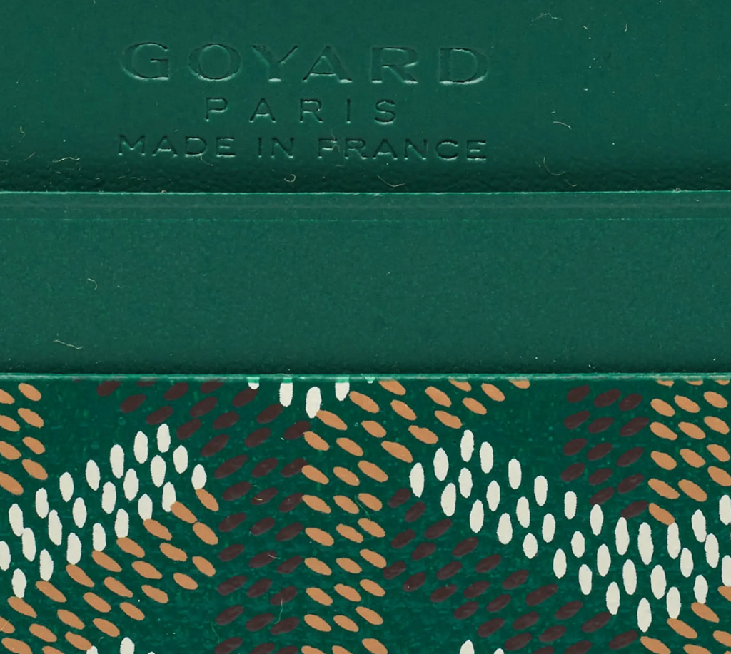 GOYARD PLACECARD HOLDER