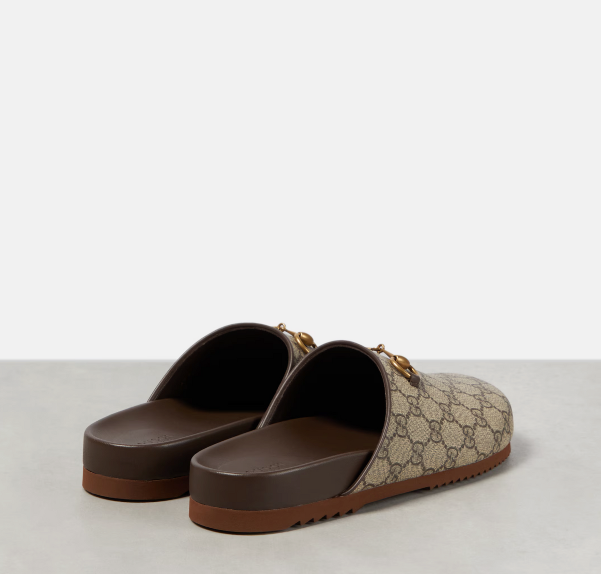 ucci GG Supreme Canvas Mule