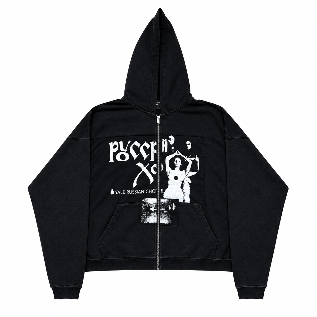 Enfants Riches Déprimés "Yale Russian Chorus" Zip-Up Hoodie