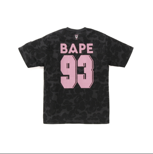 BAPE x Inter Miami CF Camo Tee in Black