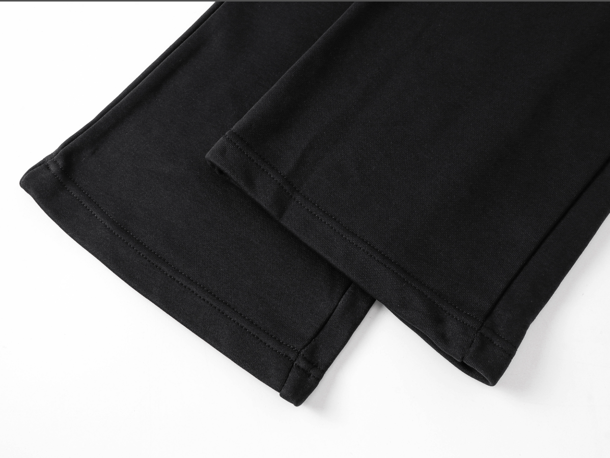 Supreme Satin Applique Sweatpants Black