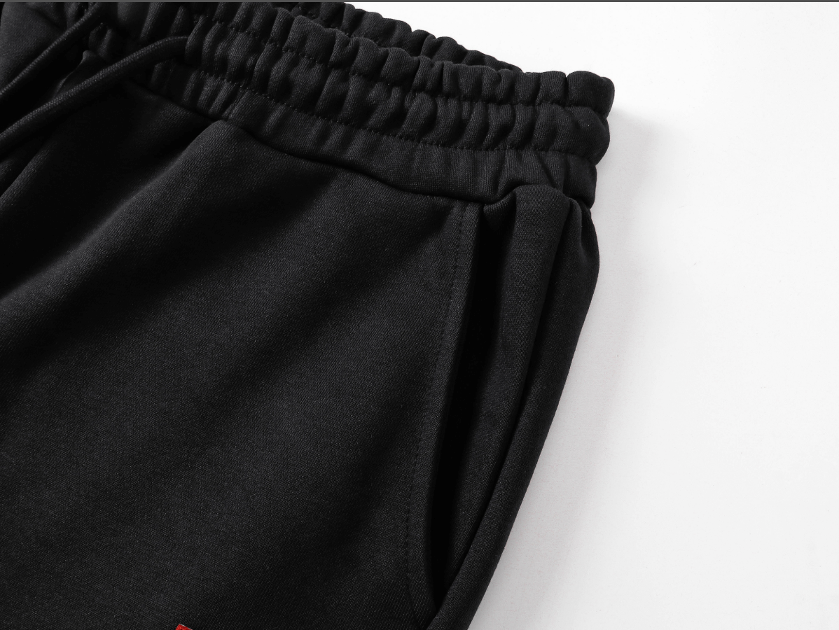 Supreme Satin Applique Sweatpants Black