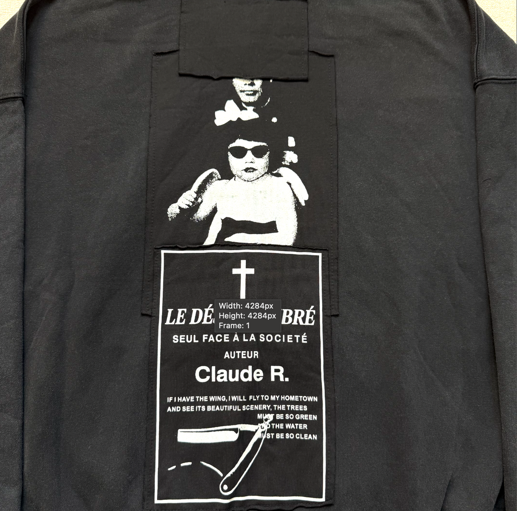 Enfants Riches Déprimés "Yale Russian Chorus" Zip-Up Hoodie